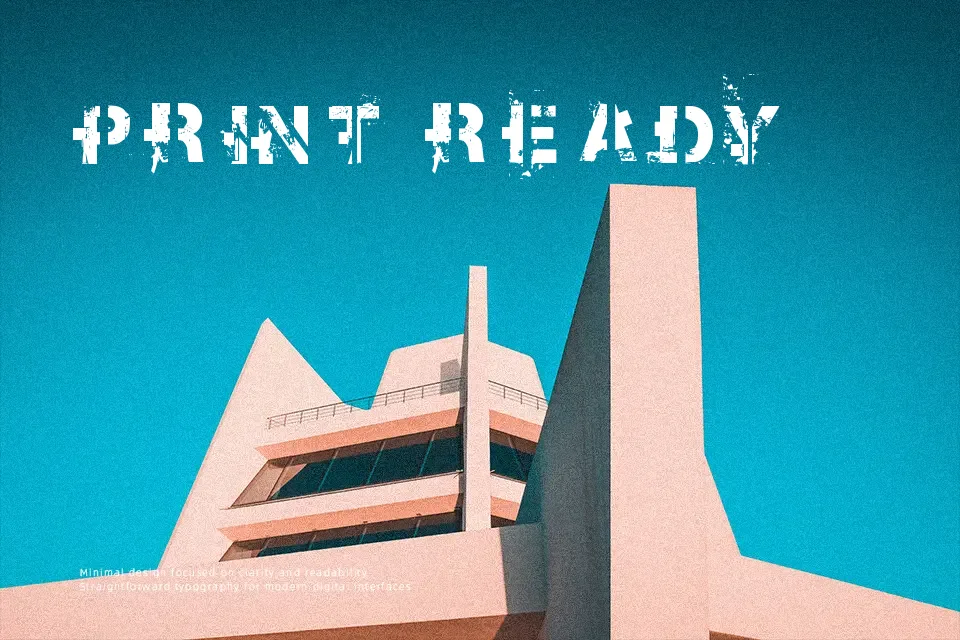Soot Break Font Font Preview for Rough Film