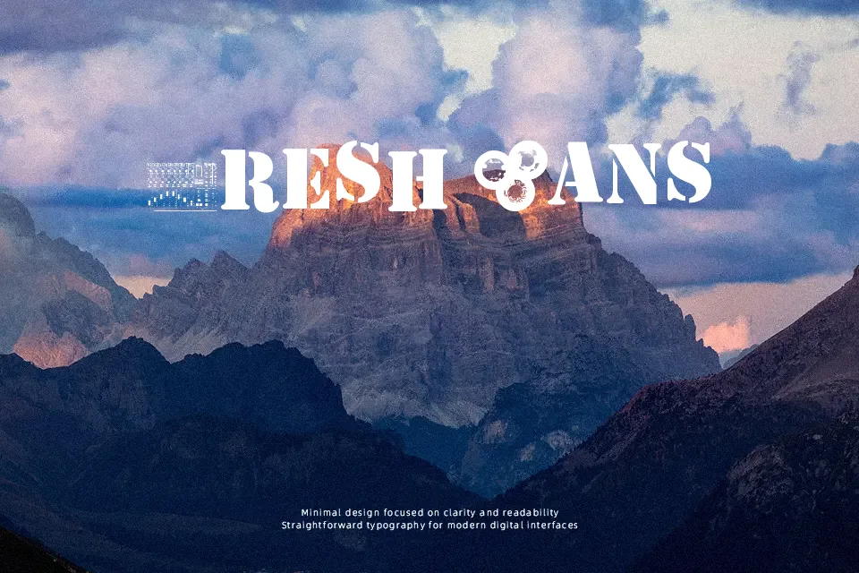 Soundpieces Font Font Preview for Bold Packaging