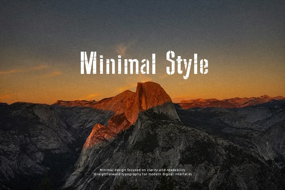 Soviet Style Cyrilic Font Geometric Font Preview for Poster