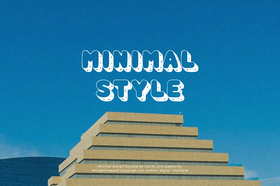 Space Time Font Font Preview for Creative Headline