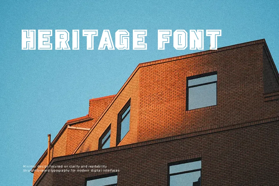 Spanish College Font Font Preview for Bold Logo