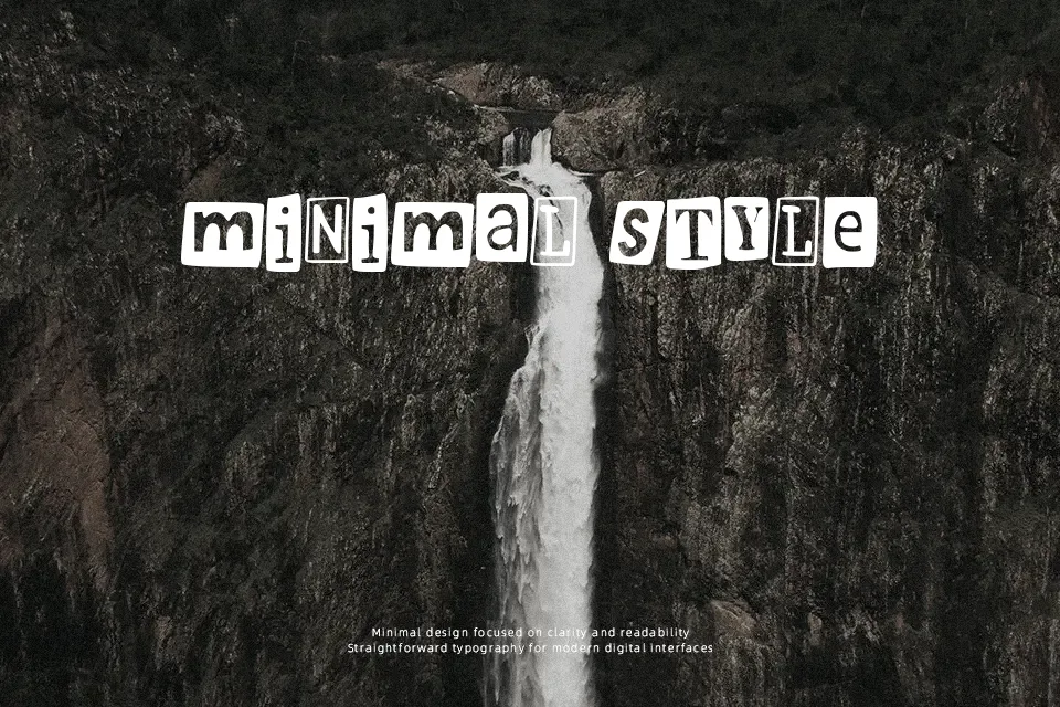 Spanish Serial Punk Font Font Preview for Bold Music