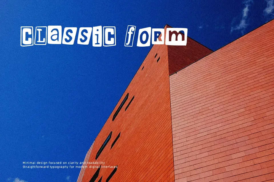 Spanish Serial Punk Font Decorative Font Preview