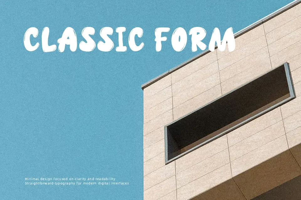 Spark Bubble Font Rounded Font Preview for Headline