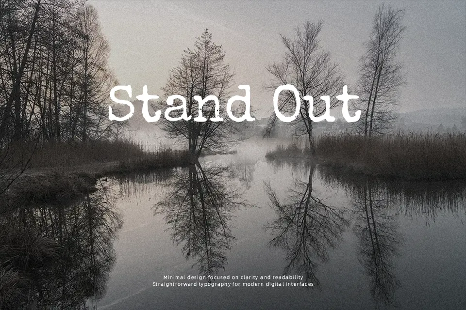 Special Elite Font Font Preview for Dark Headline