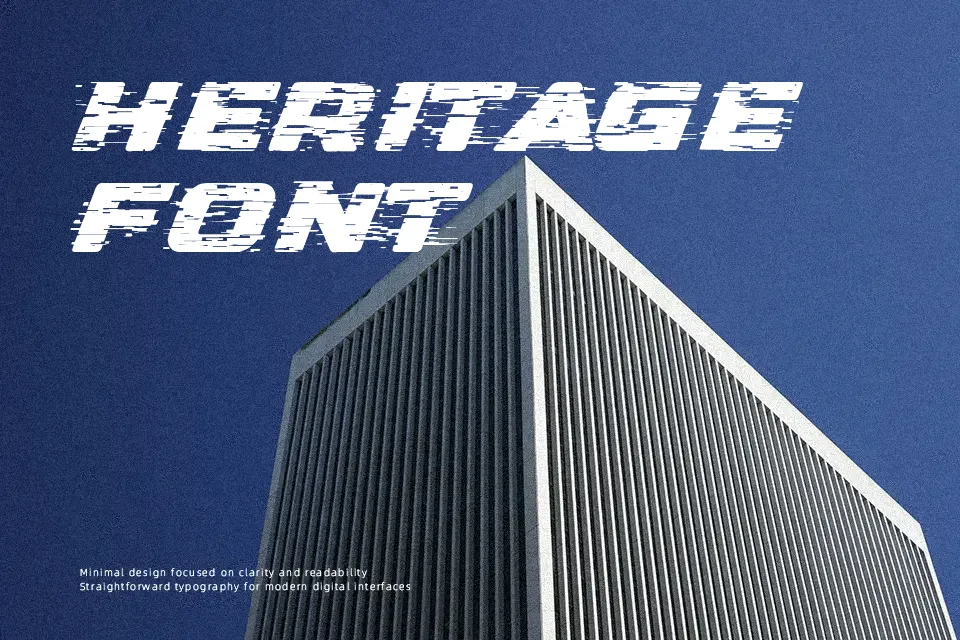 Special Speed Agent Font Display Font Preview for Social Media