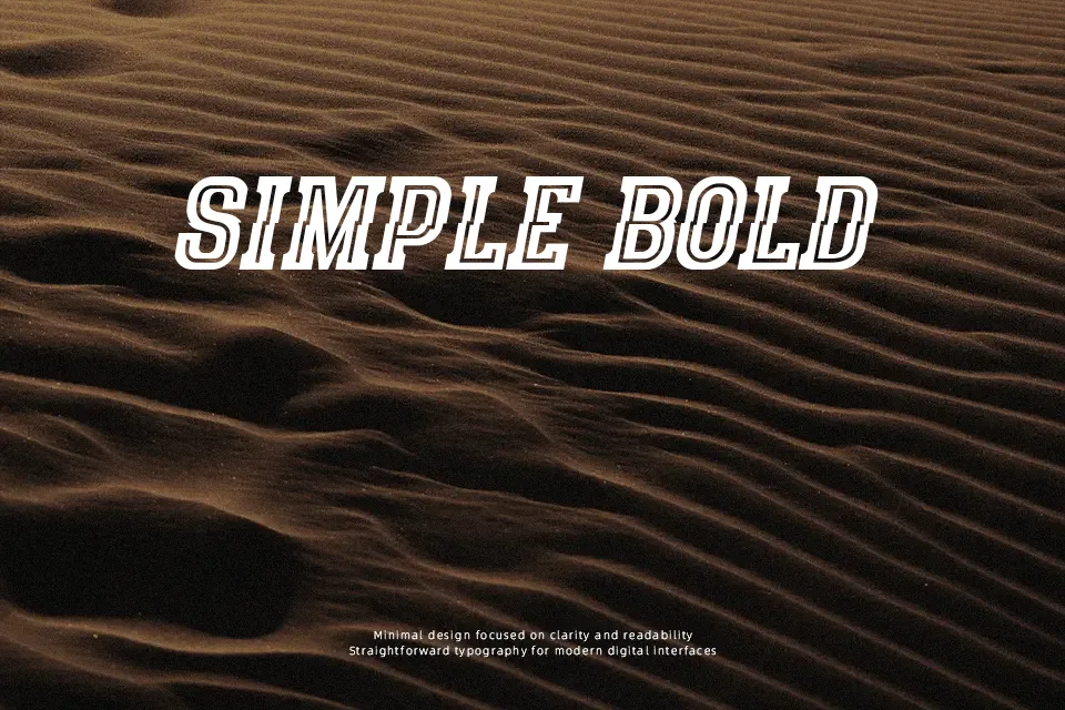 Speedhunter Line Font Decorative Font Preview for Fashion