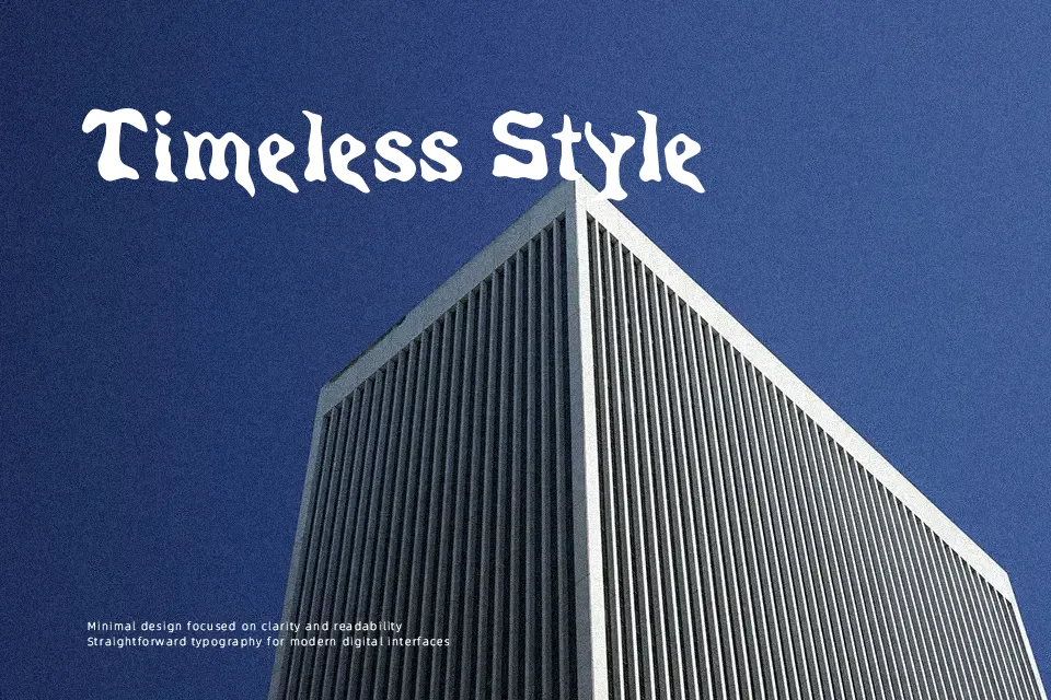 Spirits Font Decorative Font Preview for Poster