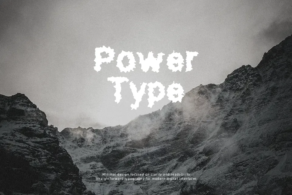 Splatz BRK Font Decorative Font Preview for Poster