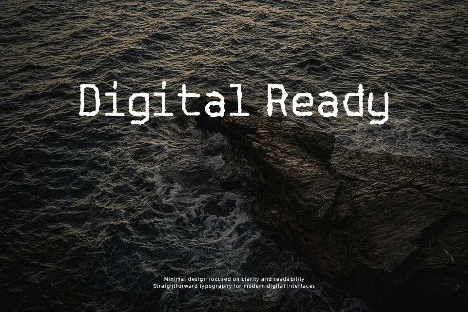 Spotlight Typewriter NC Font Monospace Font Preview for Editorial