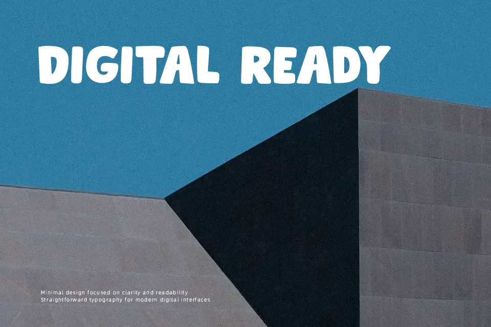 Springwood Display Font Rounded Font Preview for Packaging