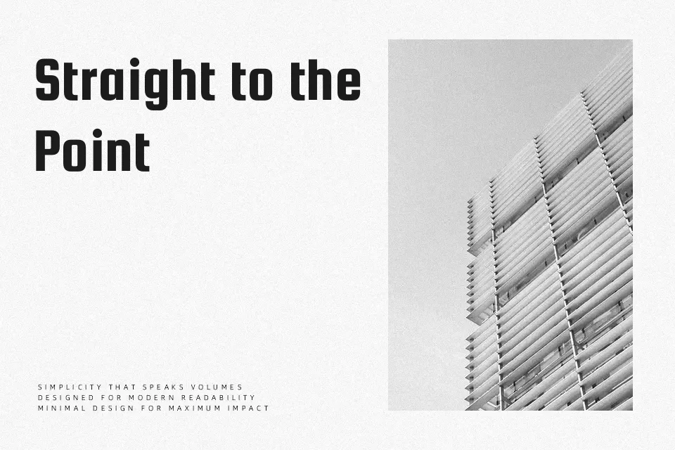 Squada One Font Font Preview for Modern Mood
