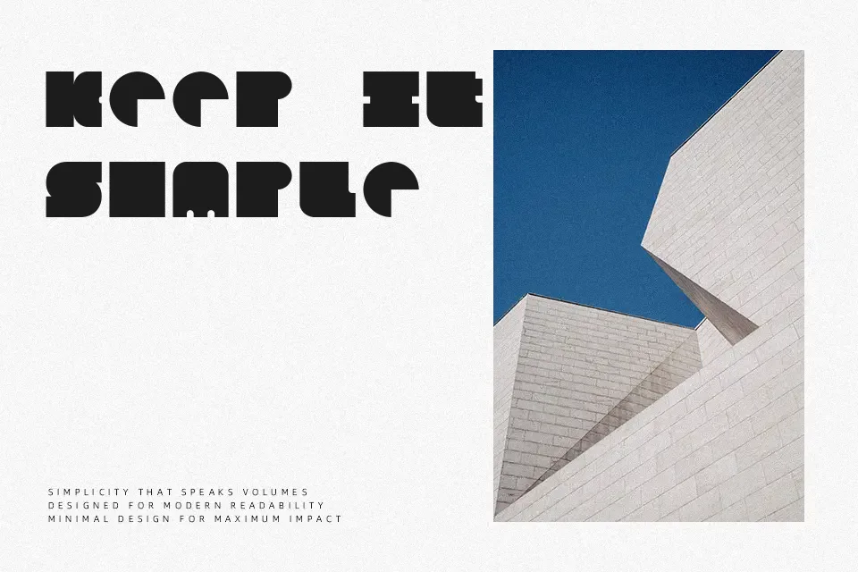 Square 80 Font Font Preview for Music