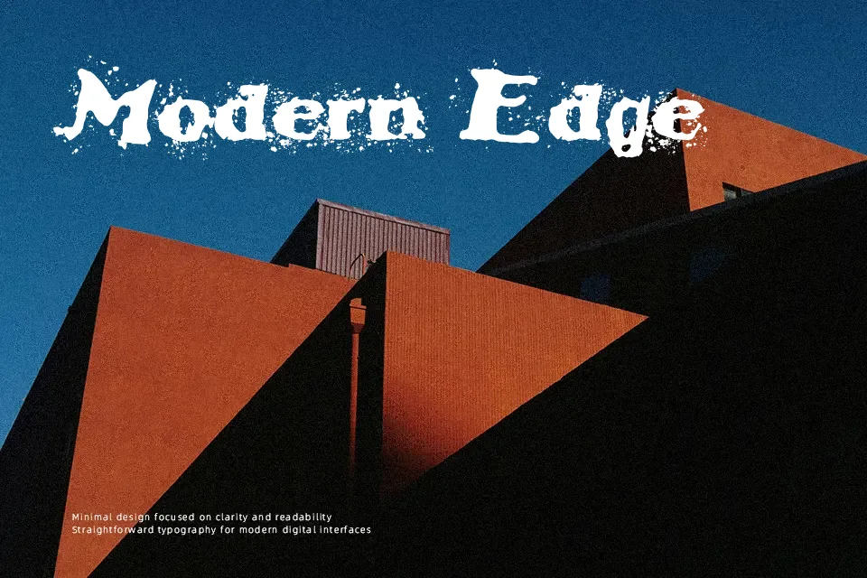 StableNo Font Font Preview for Creative Poster