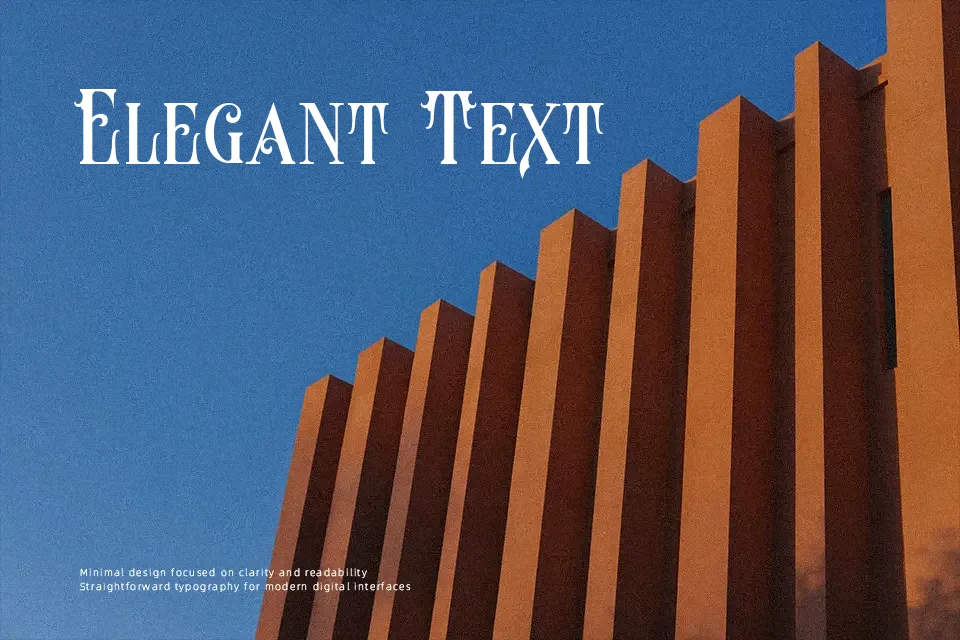 Stalber Font Decorative Font Preview for Fashion