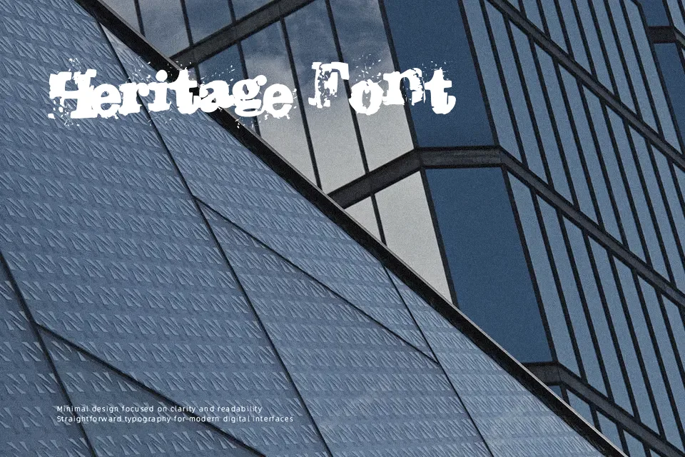 Stampede Font Font Preview for Bold Headline