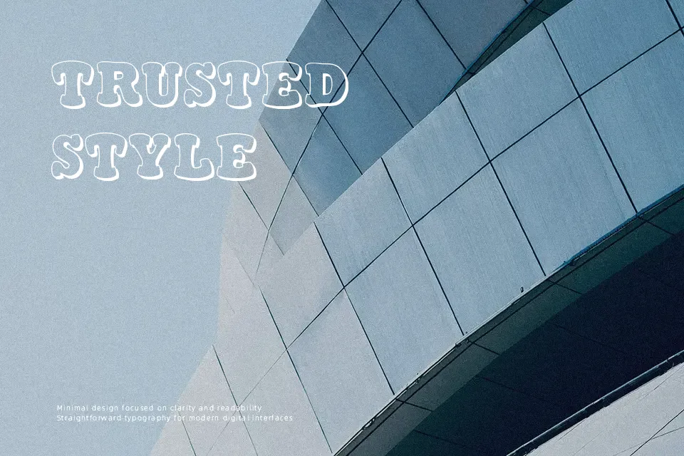 Stampy Font Rounded Font Preview for Packaging