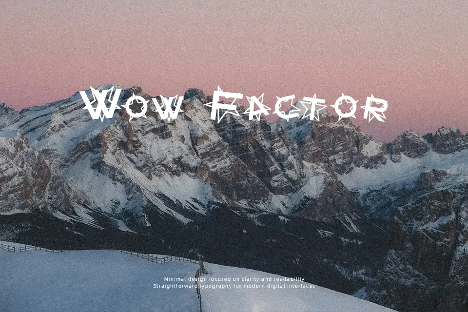 Star Dust Font Font Preview for Creative Headline