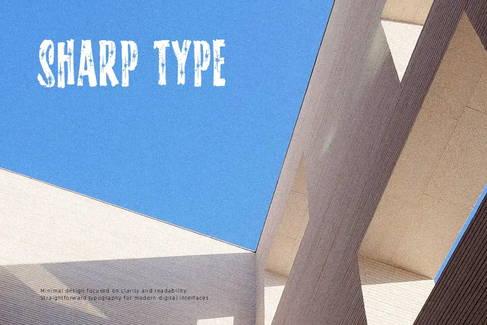 Starshine MF Font Font Preview for Retro Mood
