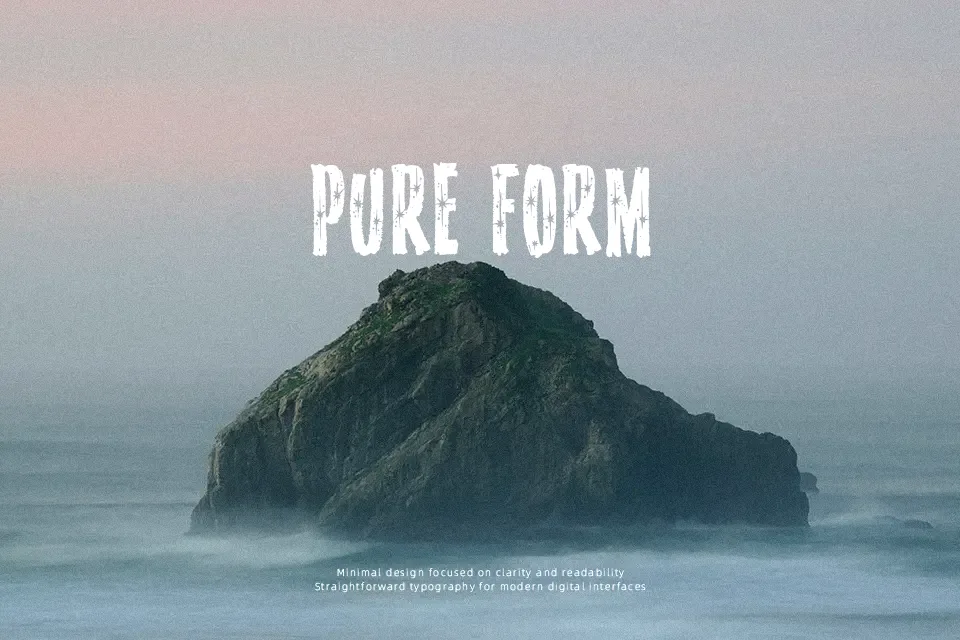 Starshine MF Font Font Preview for Retro Headline