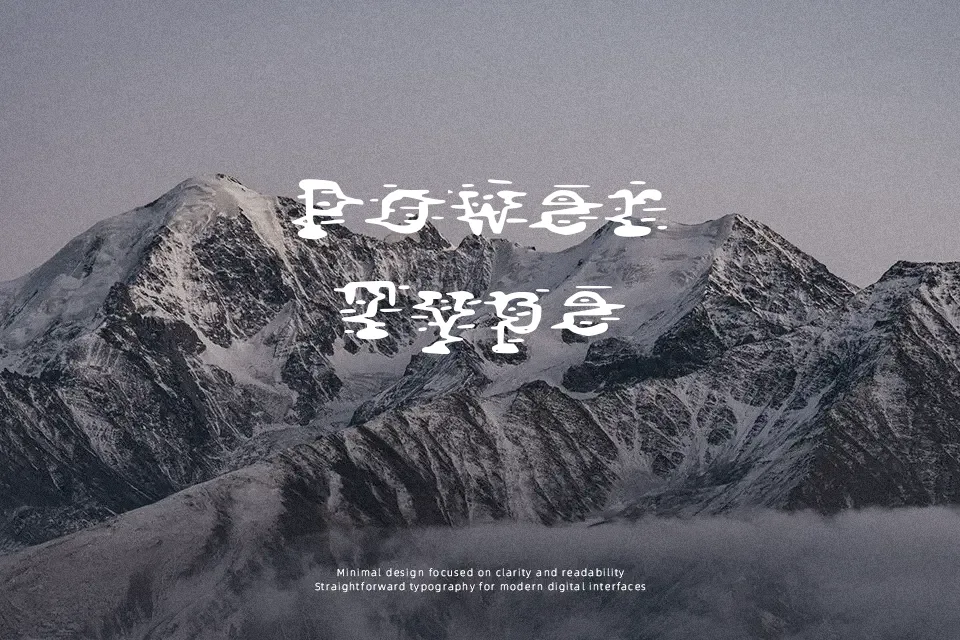 Static Font Font Preview for Dramatic Mood