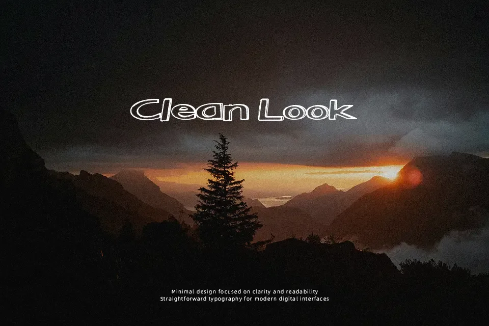 Static Heights Font Font Preview for Grunge Mood