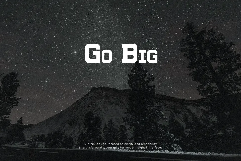 Station 232 Font Font Preview for Bold Headline