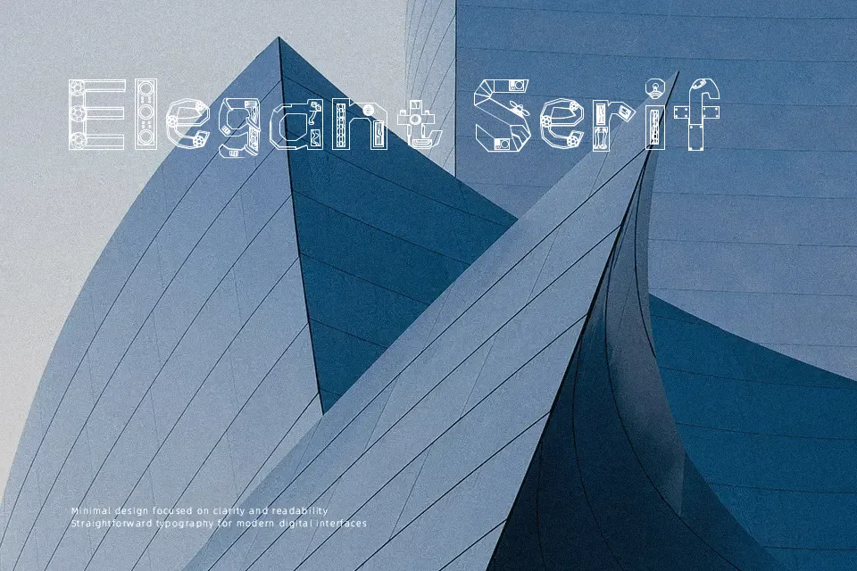 Steampunk Machinery Font Font Preview in Latin