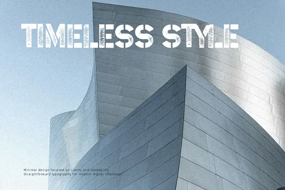 Steel Soldier Font Font Preview for Masculine Mood