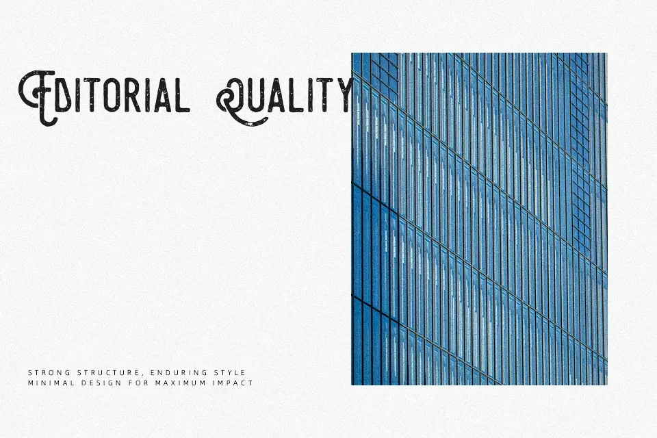 Steelworks Font Font Preview for Rough Branding