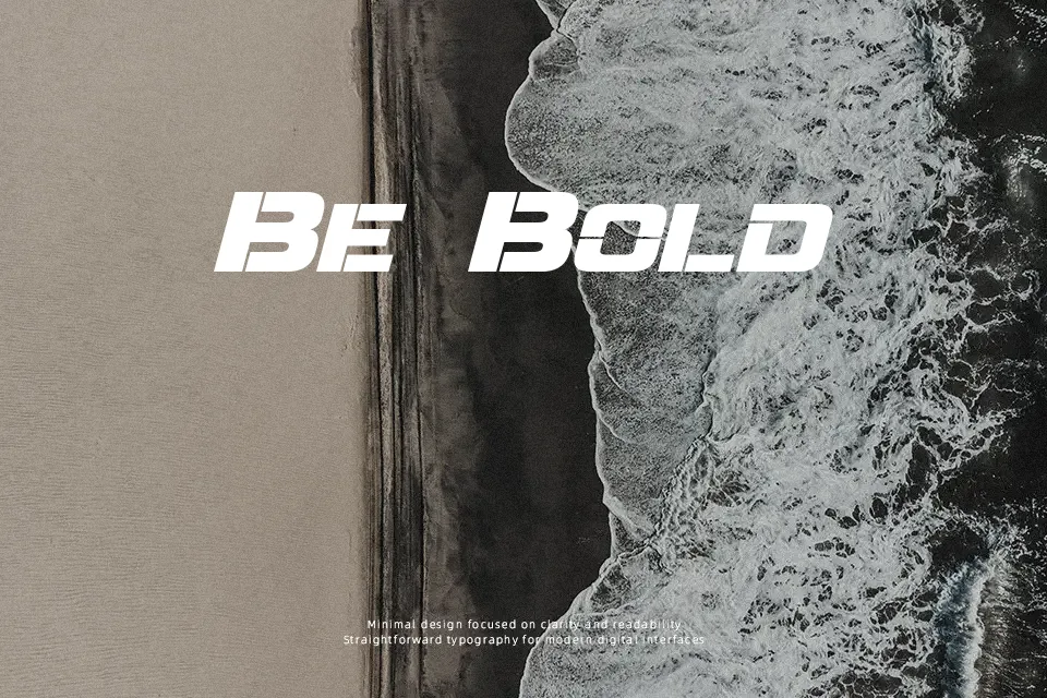 Steiner Font Eurostile Font Preview for Poster