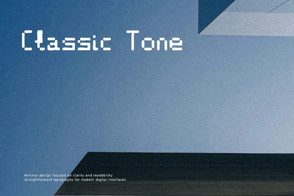 Stencil 8bit Font Font Preview for Bold Headline