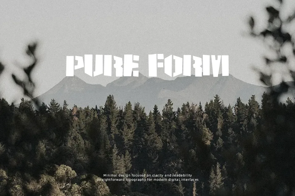 Stencil Gothic Font Font Preview for Headline