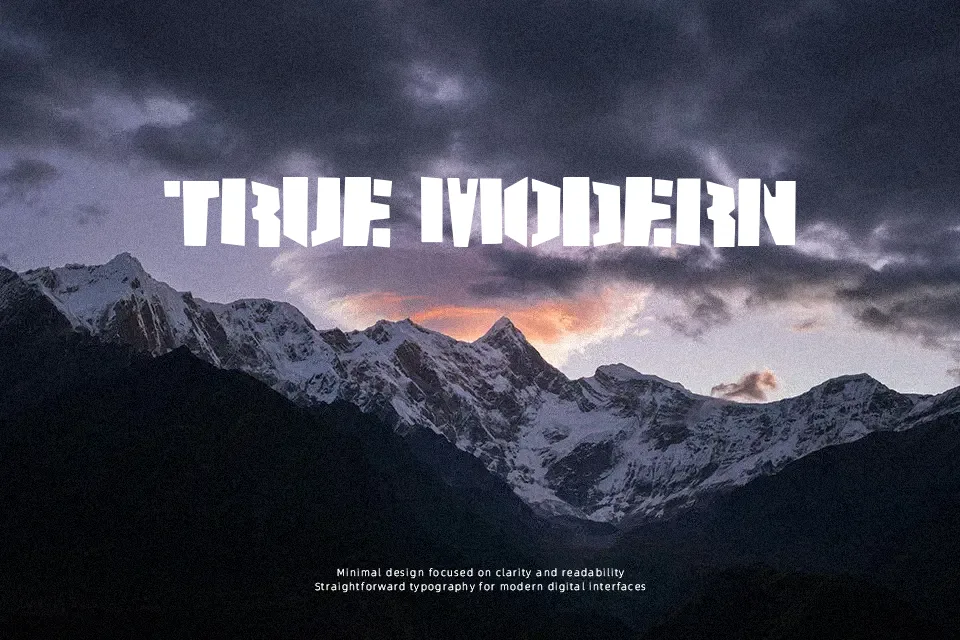 Stencil Gothic Font Font Preview for Dramatic Music
