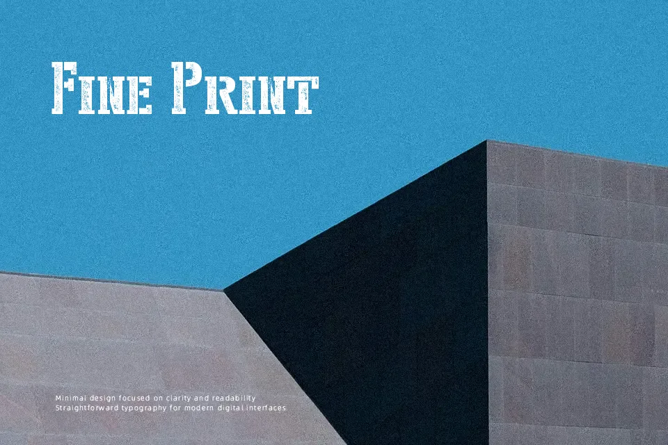 Stencil Style New Font Font Preview in Latin
