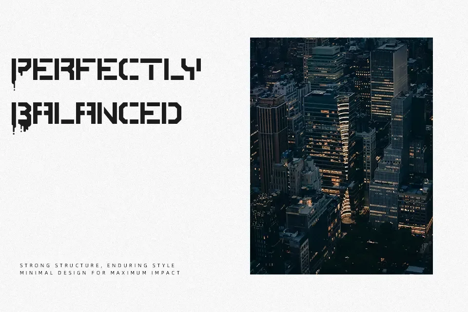 Stencile Or Die Font Stencil Font Preview for Branding