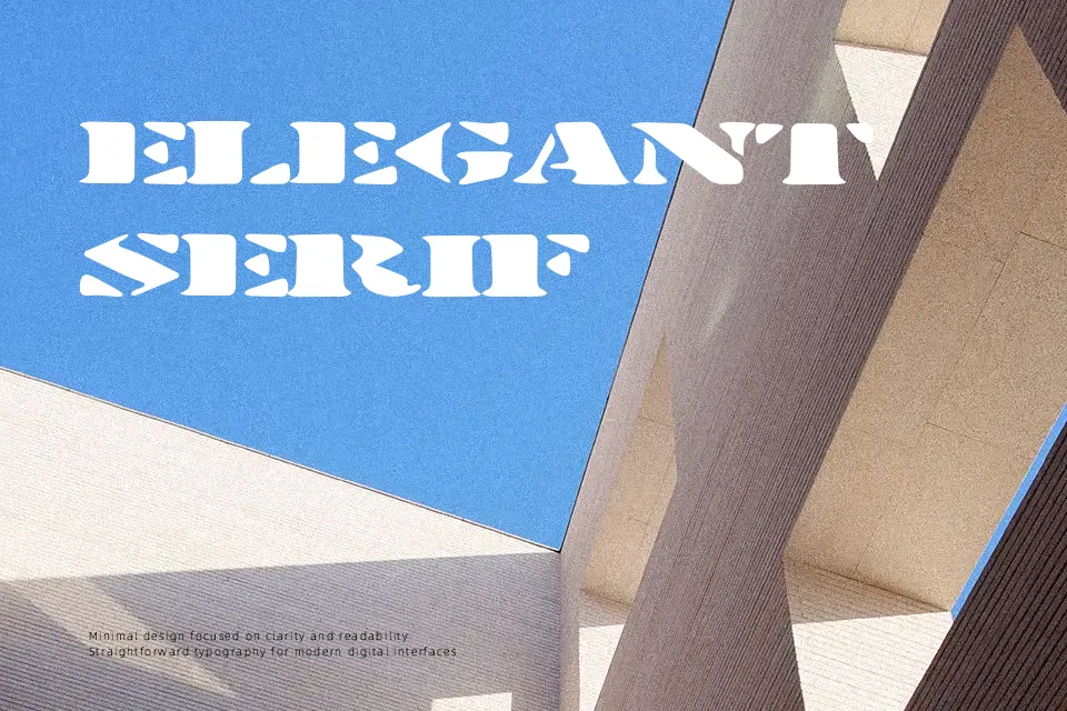 Stenciltration Font Font Preview for Rough Headline
