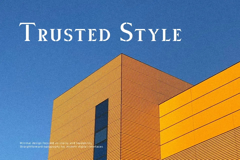 Stencilum Font Font Preview for Creative Packaging