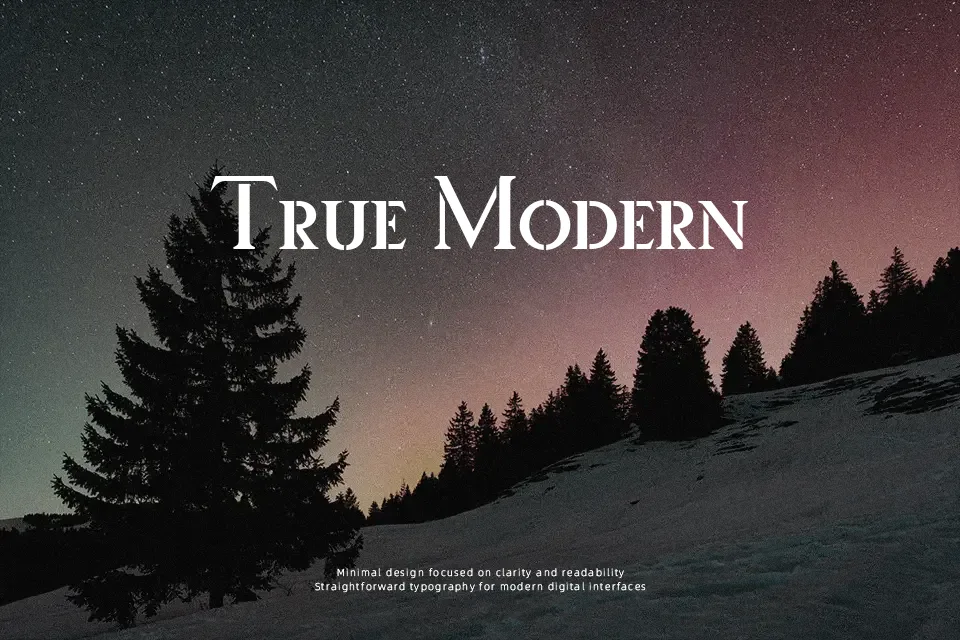 Stencilum Font Geometric Font Preview for Poster