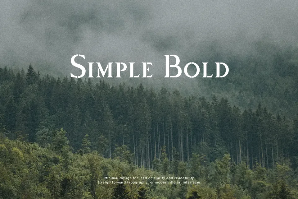 Stencilum Font Font Preview for Clean Poster