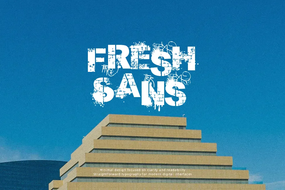 Stenstreet Font Decorative Font Preview for Packaging