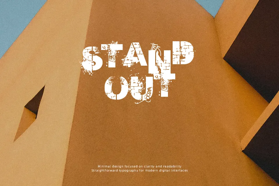 Stenstreet Font Decorative Font Preview for Packaging