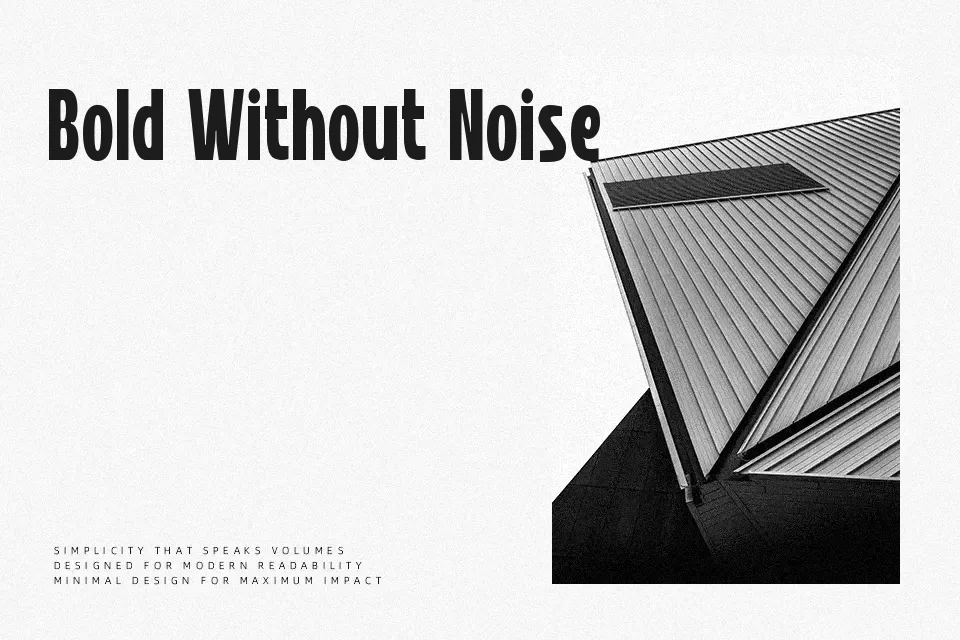 Stepon Font Font Preview for Dynamic Headline