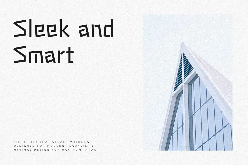 Stick Font Font Preview for UI Design