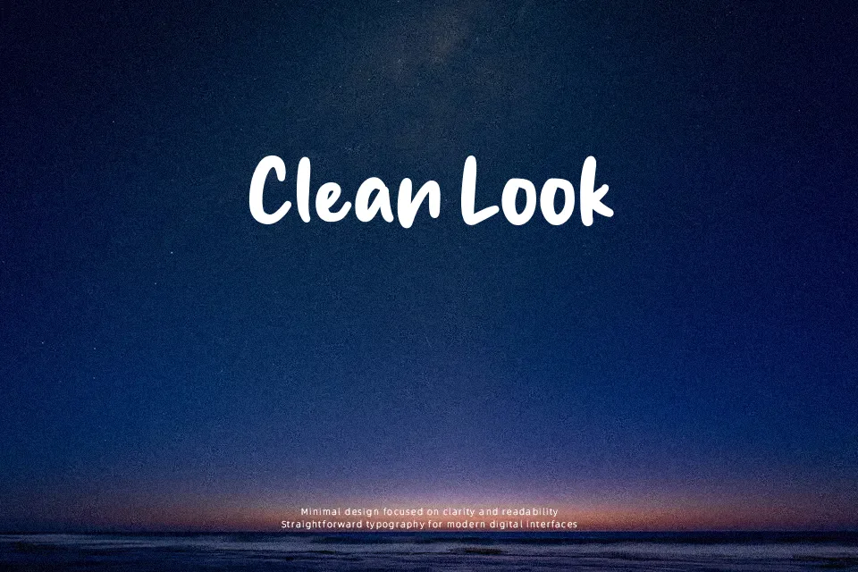 Sticky Sans Font Font Preview for Bold Kids