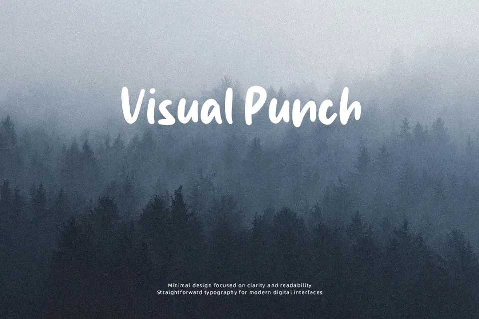Sticky Sans Font Font Preview for Bold Poster