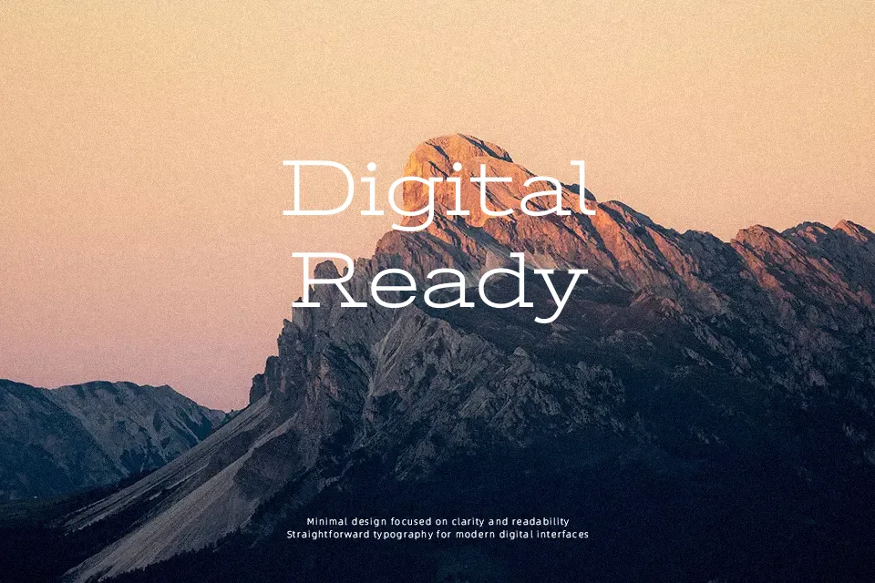 Stint Ultra Expanded Font Serif Font Preview for Editorial