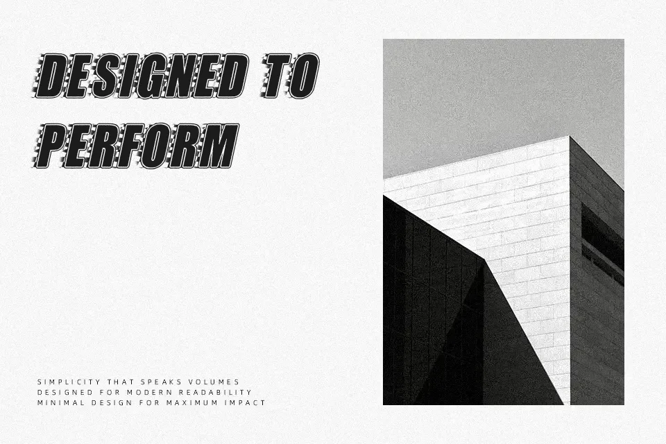 Stockcar Font Font Preview for Bold Poster