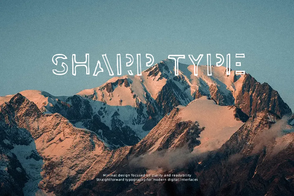 Stockstill Font Stencil Font Preview for Poster