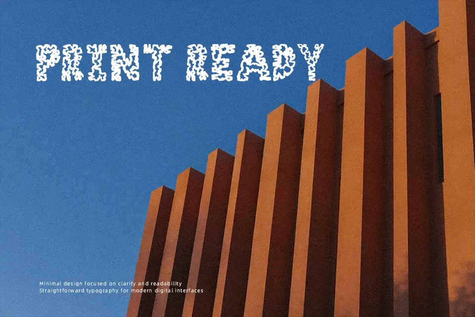 Stone Age Font Font Preview in Latin